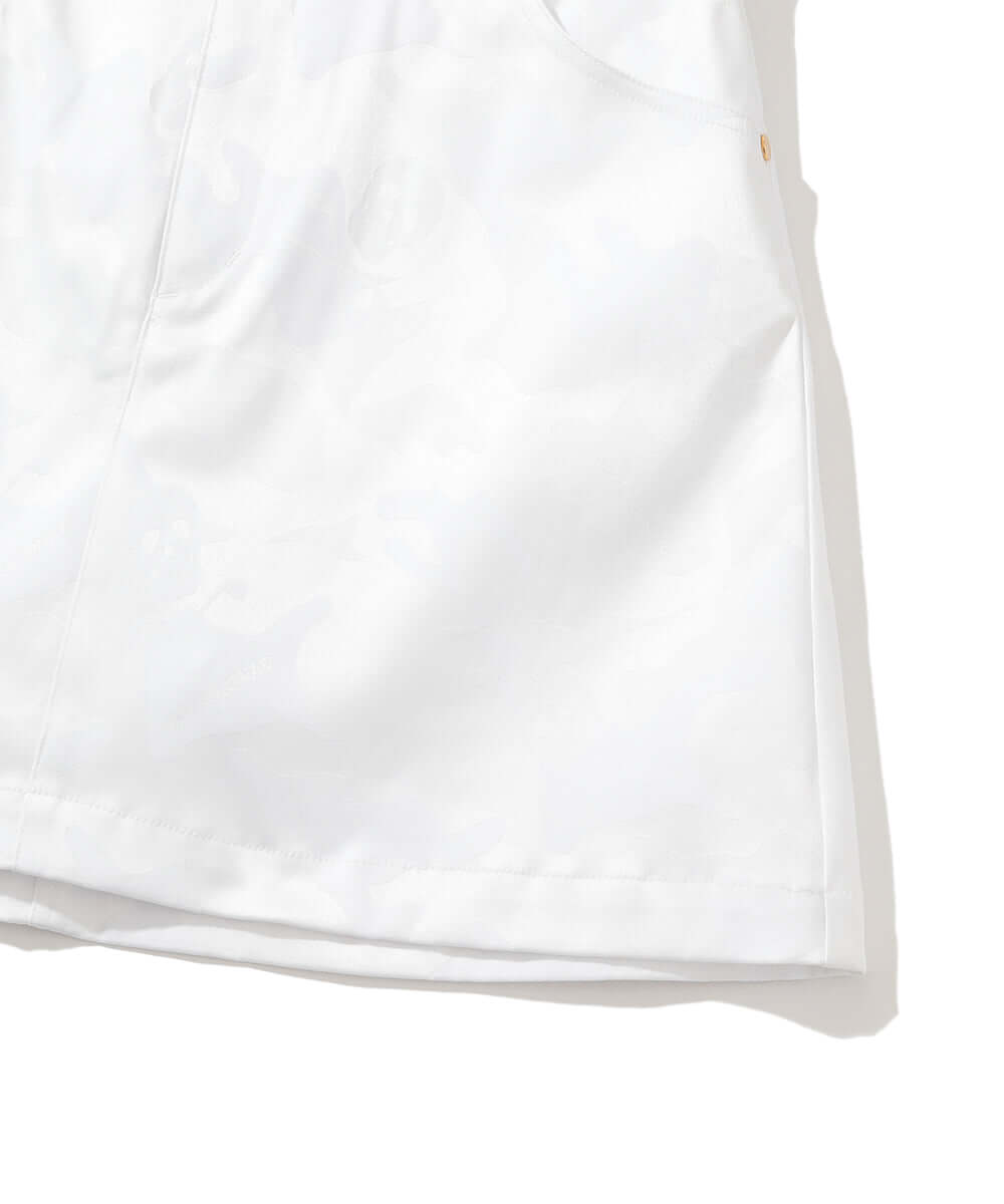 Gauge Camouflage Trapeze Skirt | WOMEN