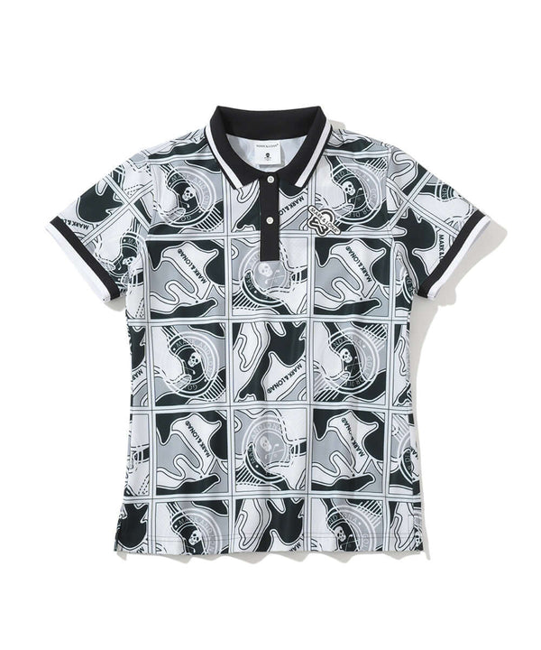 Gauge Block Pattern Polo | WOMEN