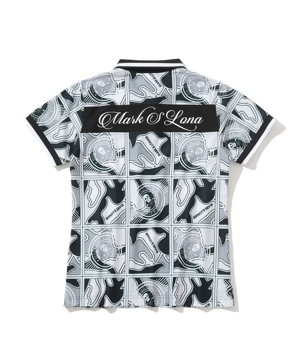 Gauge Block Pattern Polo | WOMEN