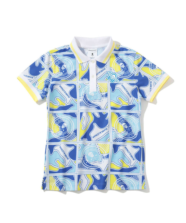Gauge Block Pattern Polo | WOMEN
