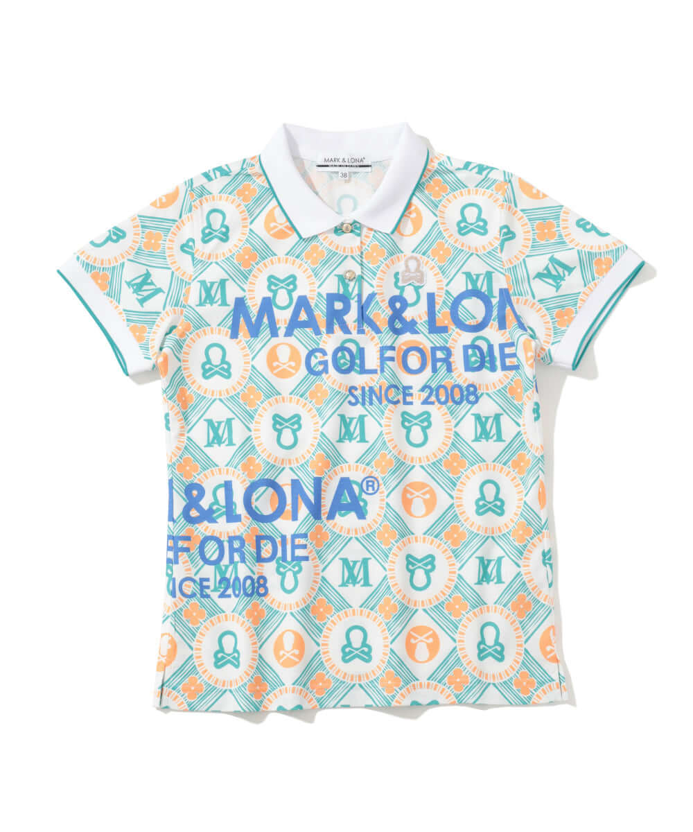 Aura Monogram Polo | WOMEN