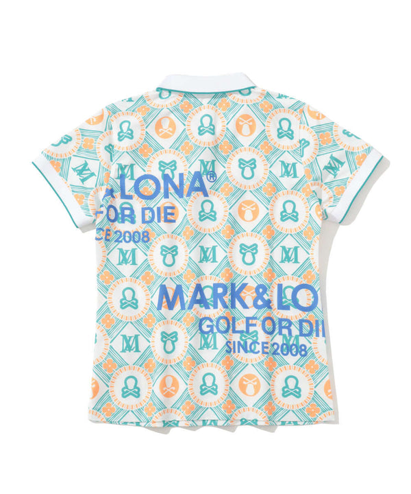 Aura Monogram Polo | WOMEN