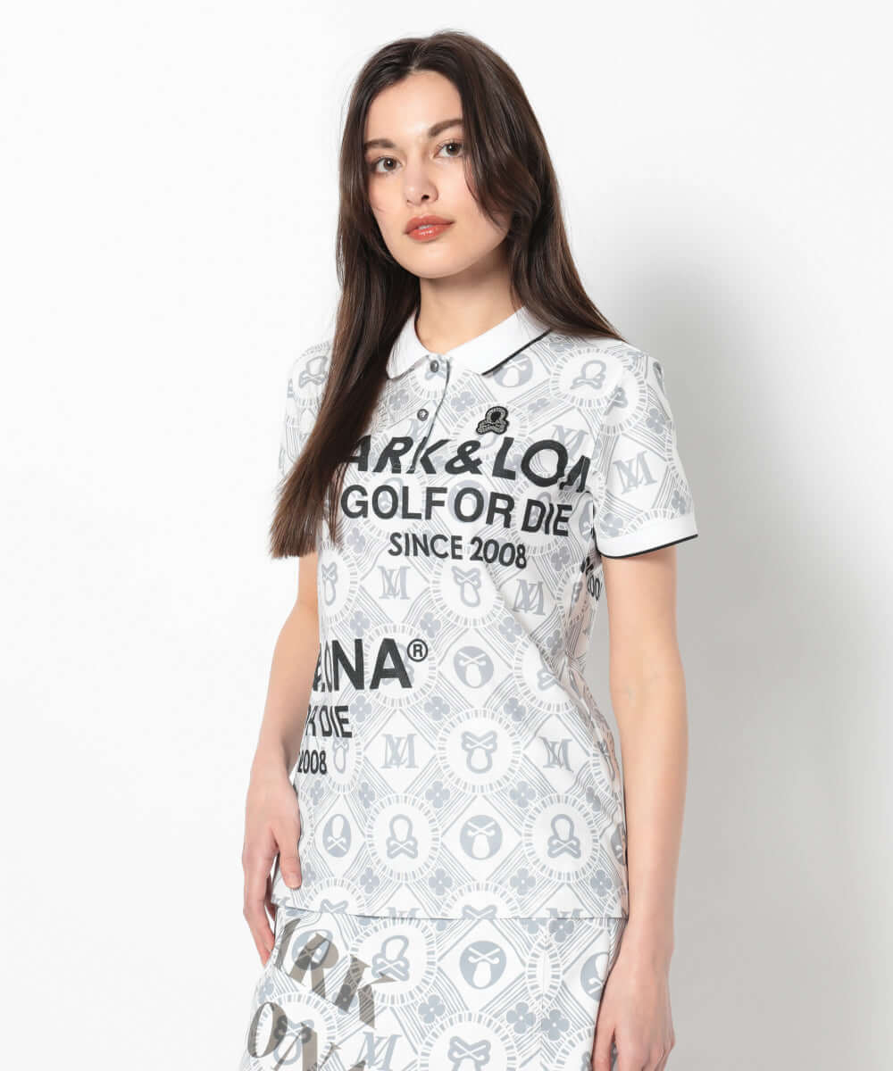 Aura Monogram Polo | WOMEN