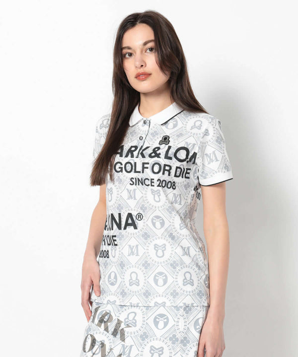 Aura Monogram Polo | WOMEN