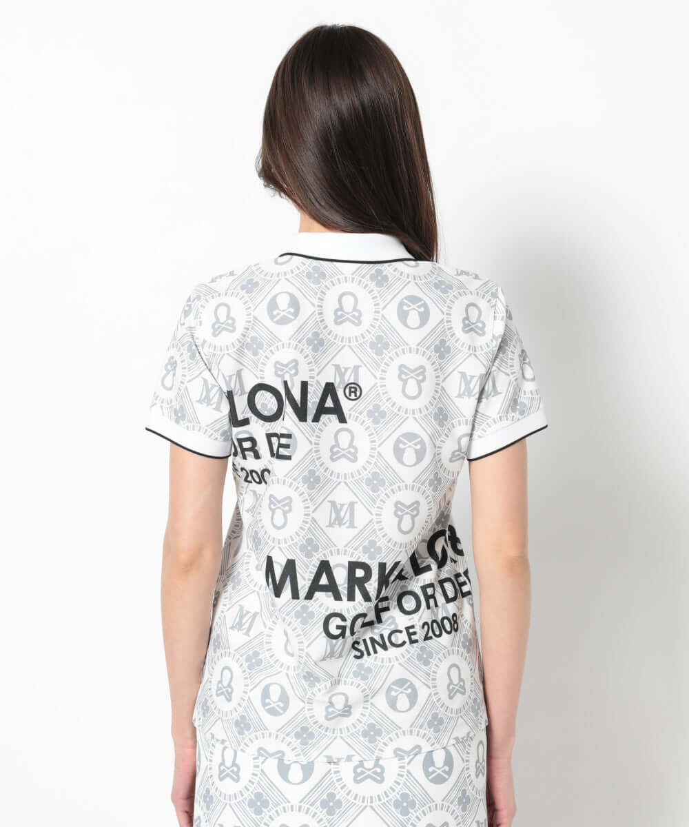 Aura Monogram Polo | WOMEN