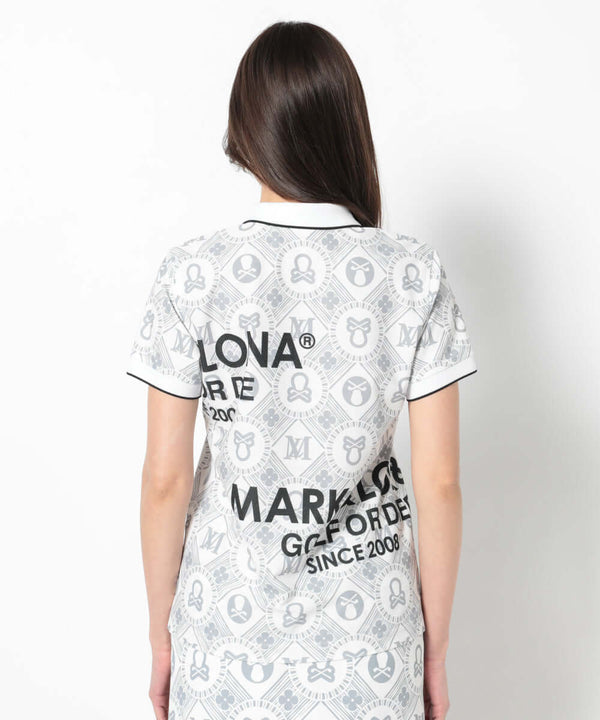 Aura Monogram Polo | WOMEN