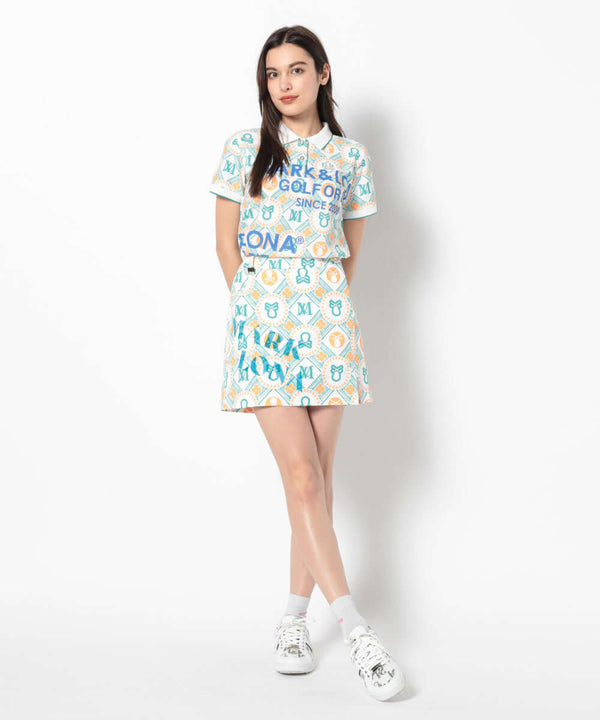 Aura Monogram Polo | WOMEN