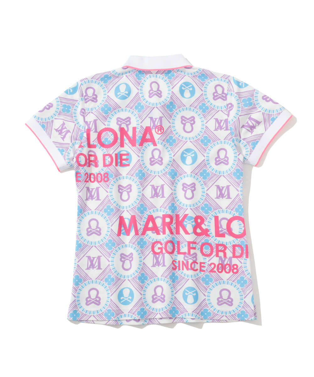Aura Monogram Polo | WOMEN