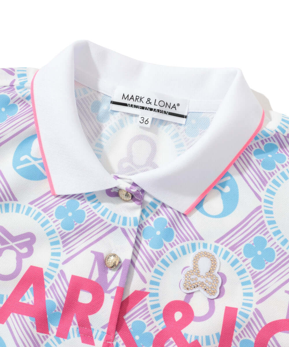 Aura Monogram Polo | WOMEN