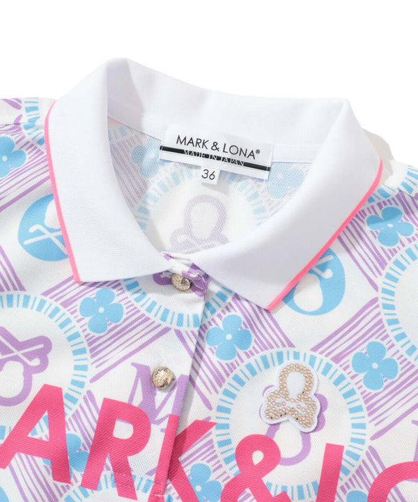 Aura Monogram Polo | WOMEN