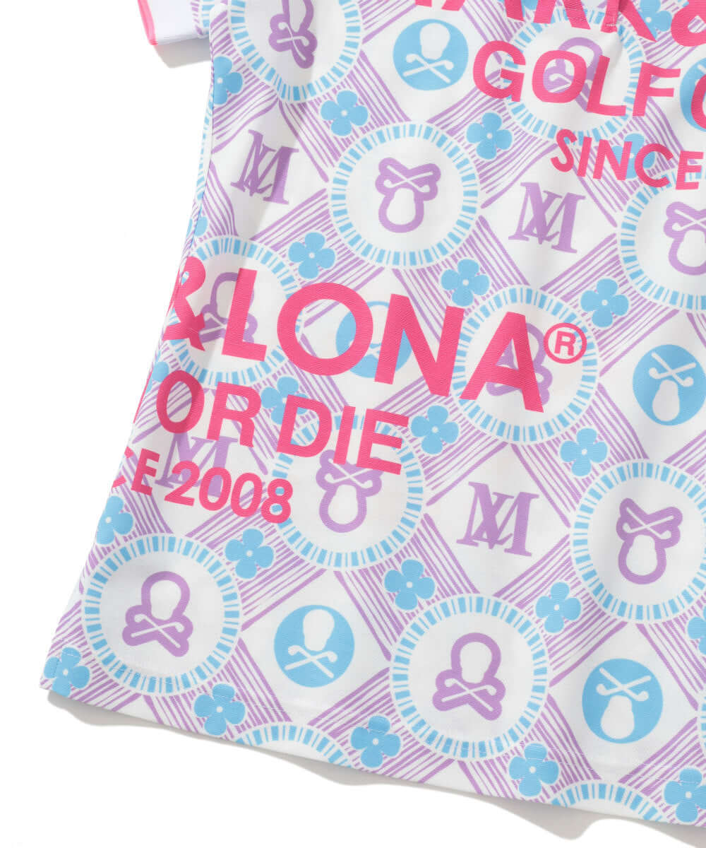 Aura Monogram Polo | WOMEN