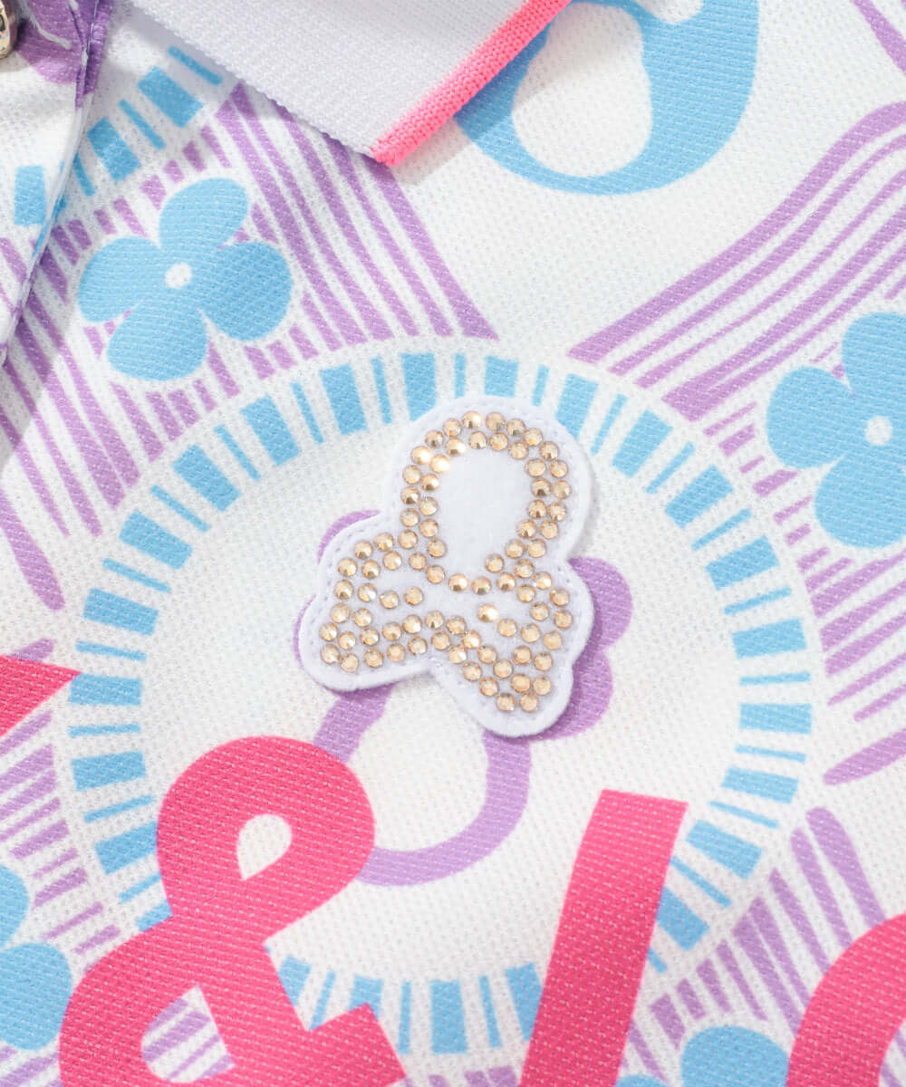 Aura Monogram Polo | WOMEN