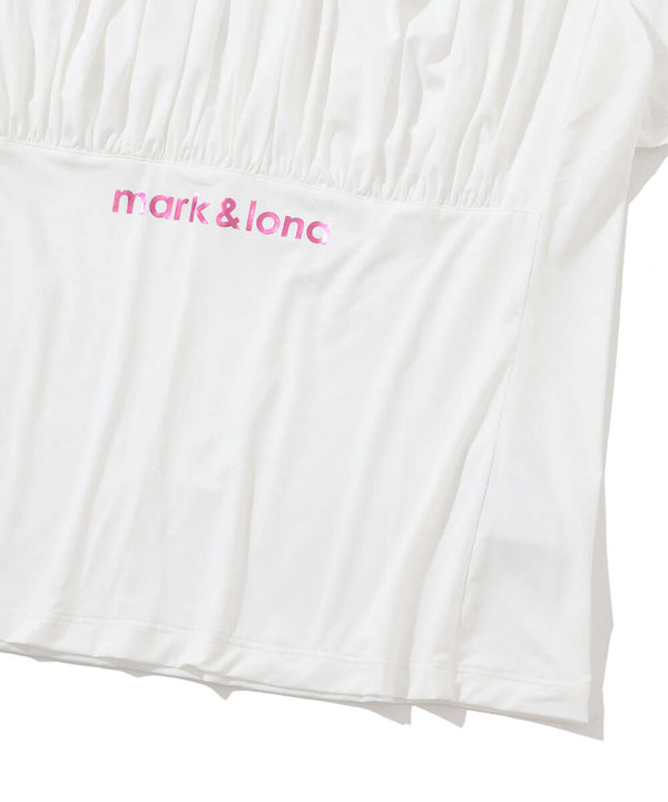 Aura Drape Mock Shirt | WOMEN