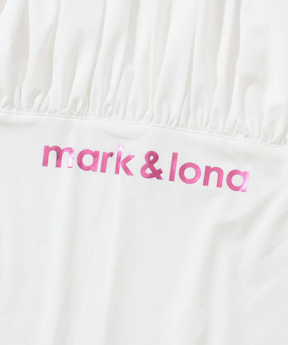 Aura Drape Mock Shirt | WOMEN