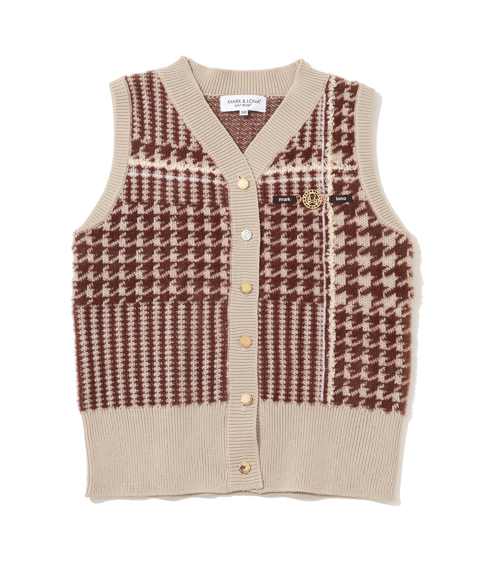 Luminous Glen Jacquard Vest | WOMEN