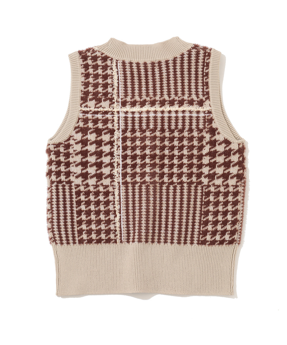 Luminous Glen Jacquard Vest | WOMEN