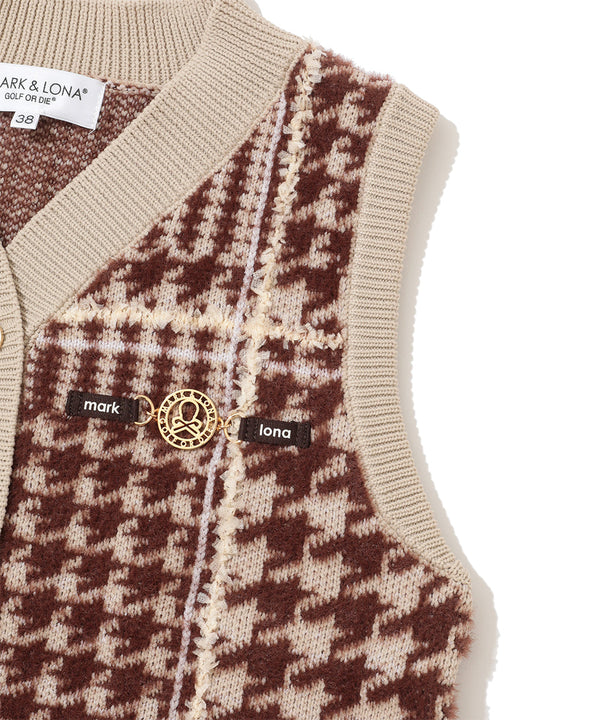 Luminous Glen Jacquard Vest | WOMEN