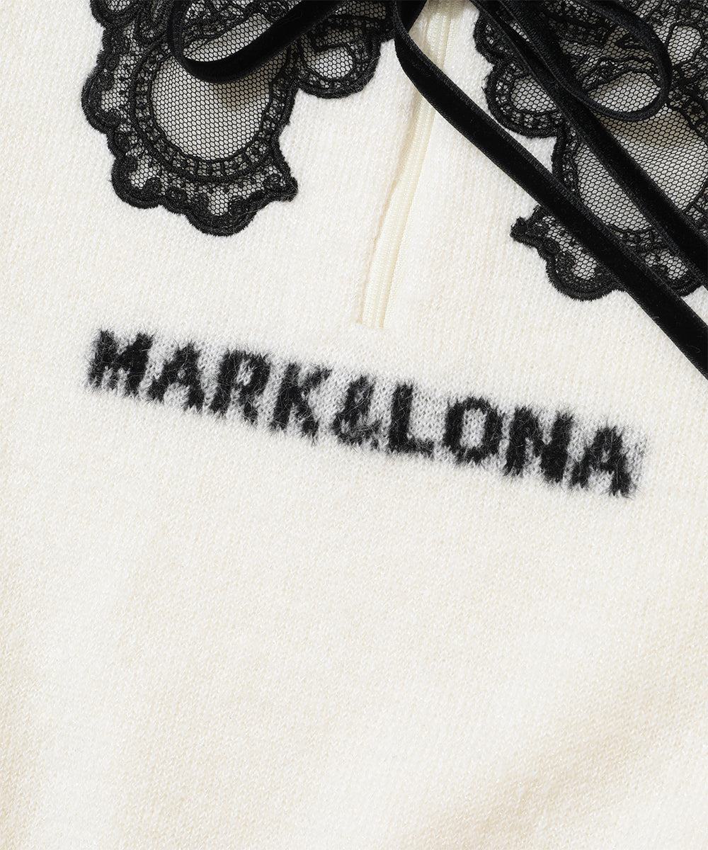 Sylph Skully Lace Mohair Knit | WOMEN