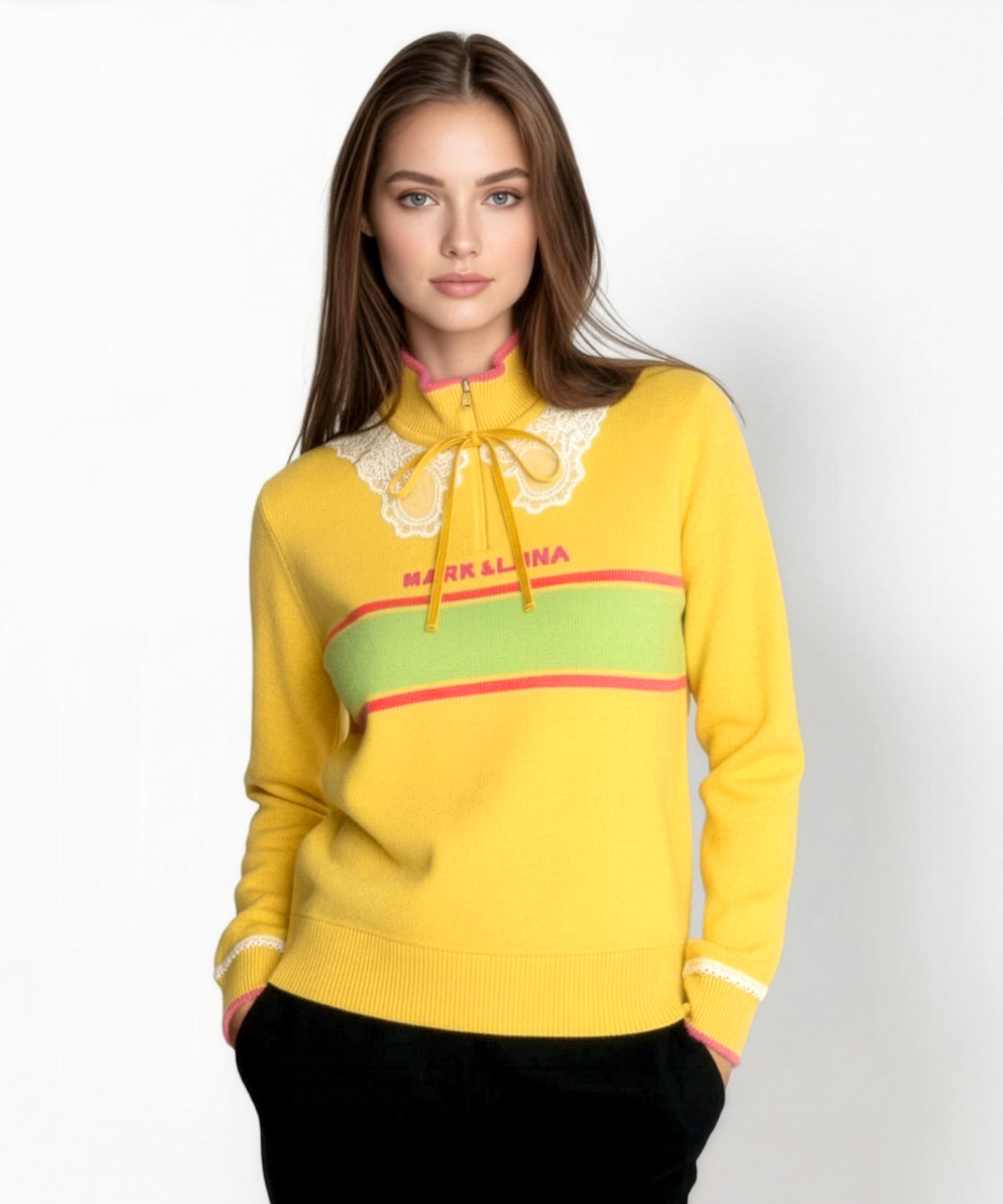 Sylph Skully Lace Mohair Knit | WOMEN