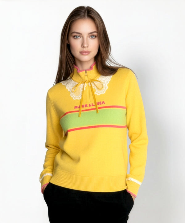 Sylph Skully Lace Mohair Knit | WOMEN