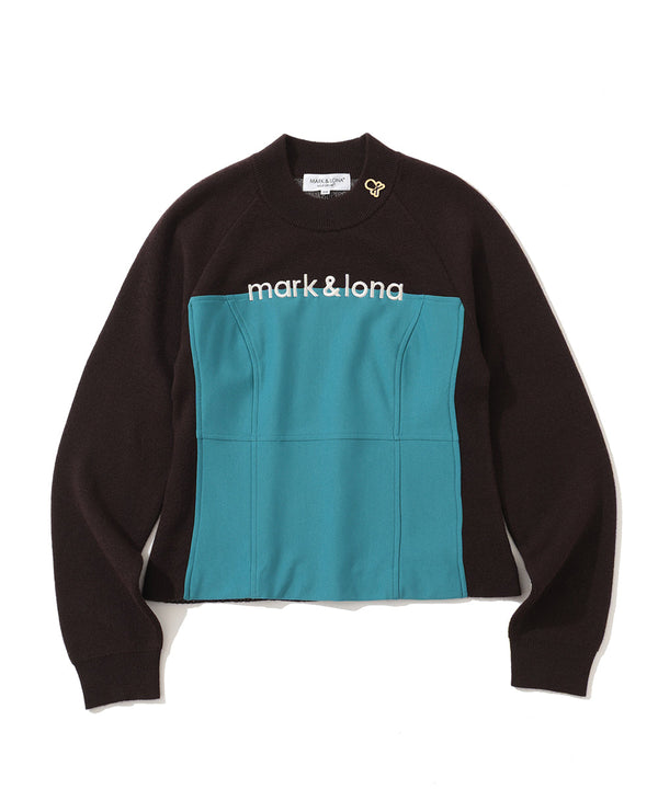 Cornel Contour Fit Combo Pullover | WOMEN