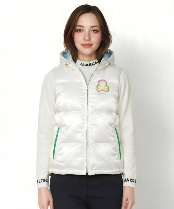 【限定店舗】Floral Mirage Reversible Down Vest | WOMEN