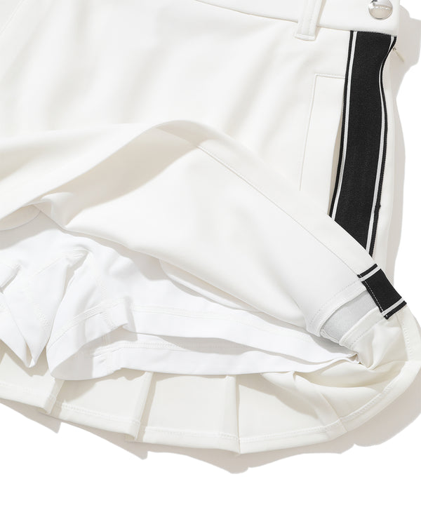 Ace Line Back Pleat Skirt | WOMEN