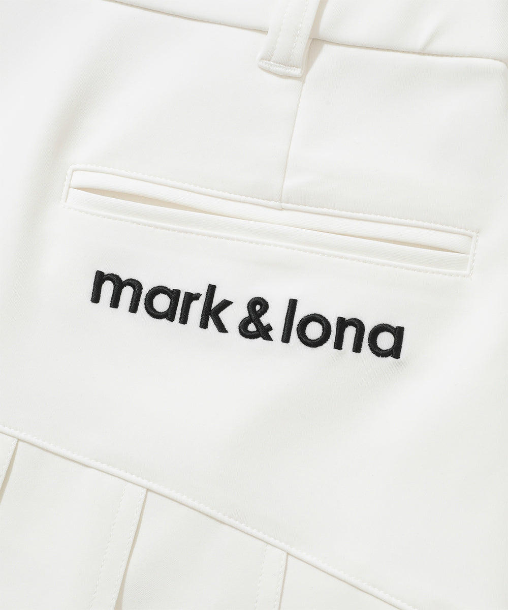 Ace Line Back Pleat Skirt | WOMEN