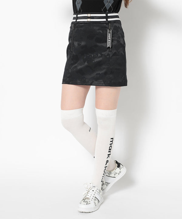 Gauge Stretch Jacquard Skirts | WOMEN