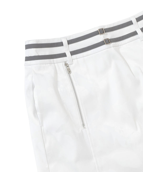 Gauge Stretch Jacquard Skirts | WOMEN