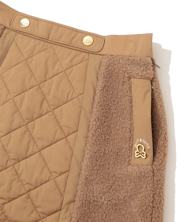 Merge Boa Quilted Skirt | WOMEN