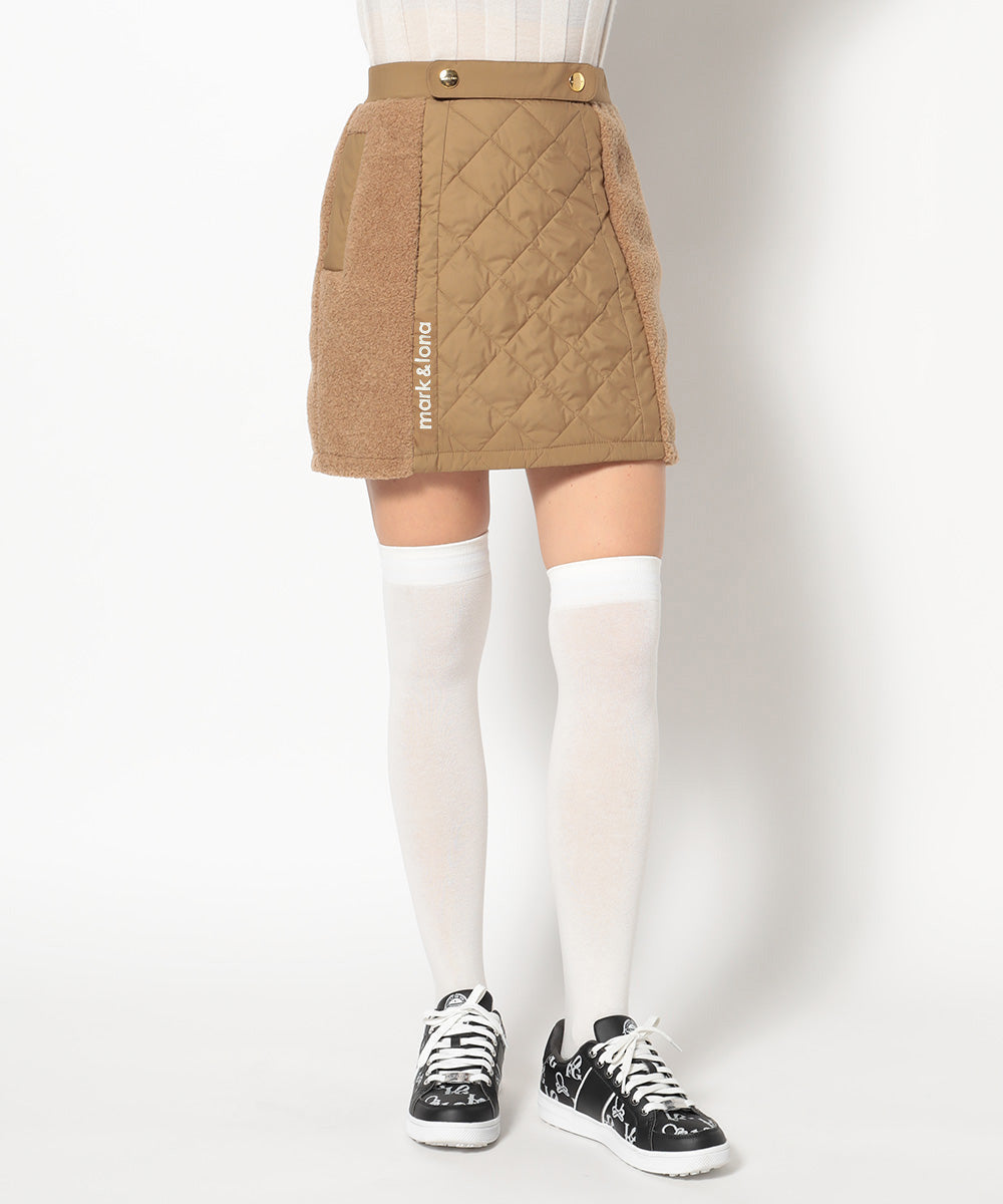 Merge Boa Quilted Skirt | WOMEN