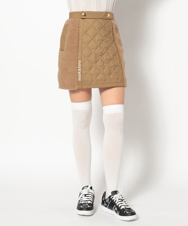 Merge Boa Quilted Skirt | WOMEN