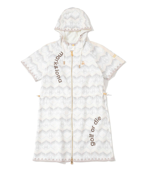 Vase Hooded Vent Dress | WOMEN