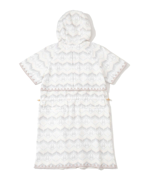 Vase Hooded Vent Dress | WOMEN