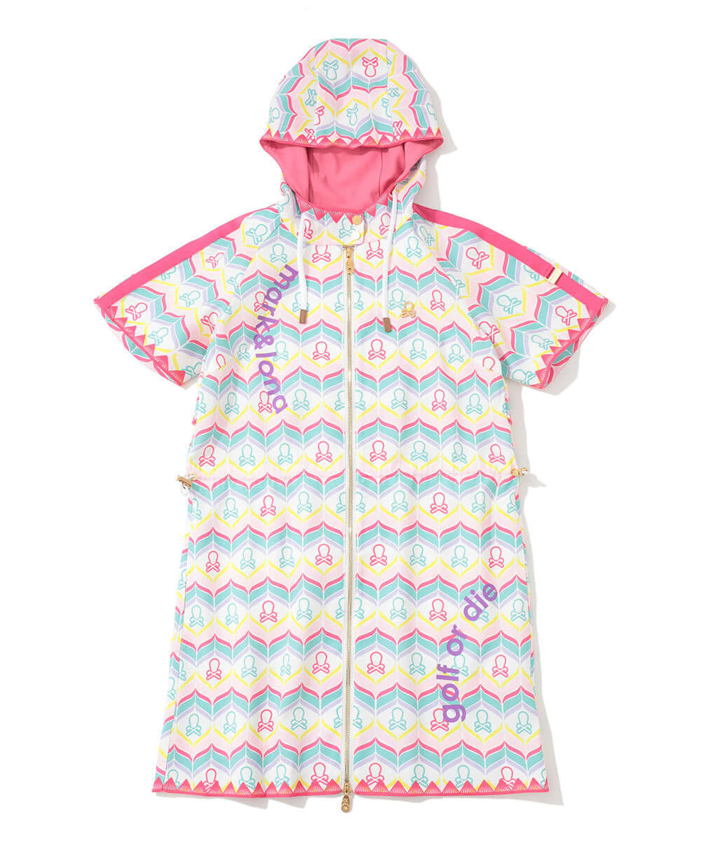 Vase Hooded Vent Dress | WOMEN