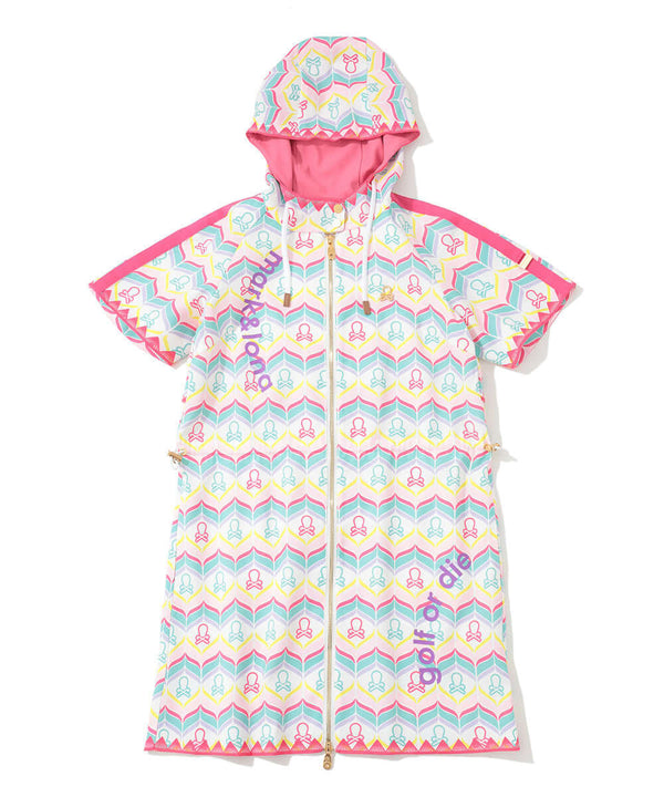 Vase Hooded Vent Dress | WOMEN