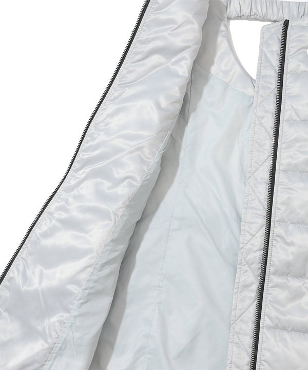 Orin Belted Down Dress | WOMEN