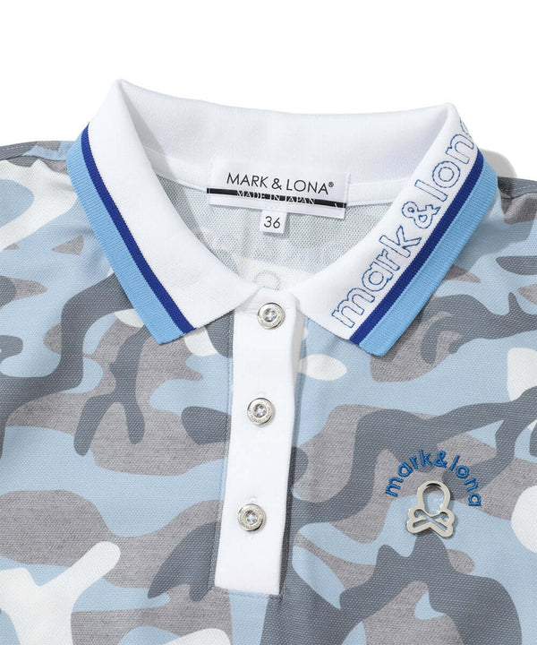 Gauge Camo Hybrid Polo | WOMEN