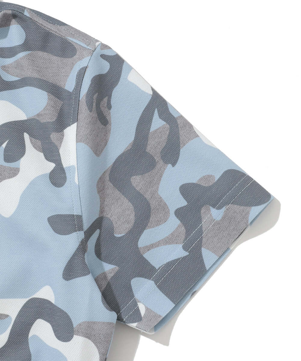 Gauge Camo Hybrid Polo | WOMEN