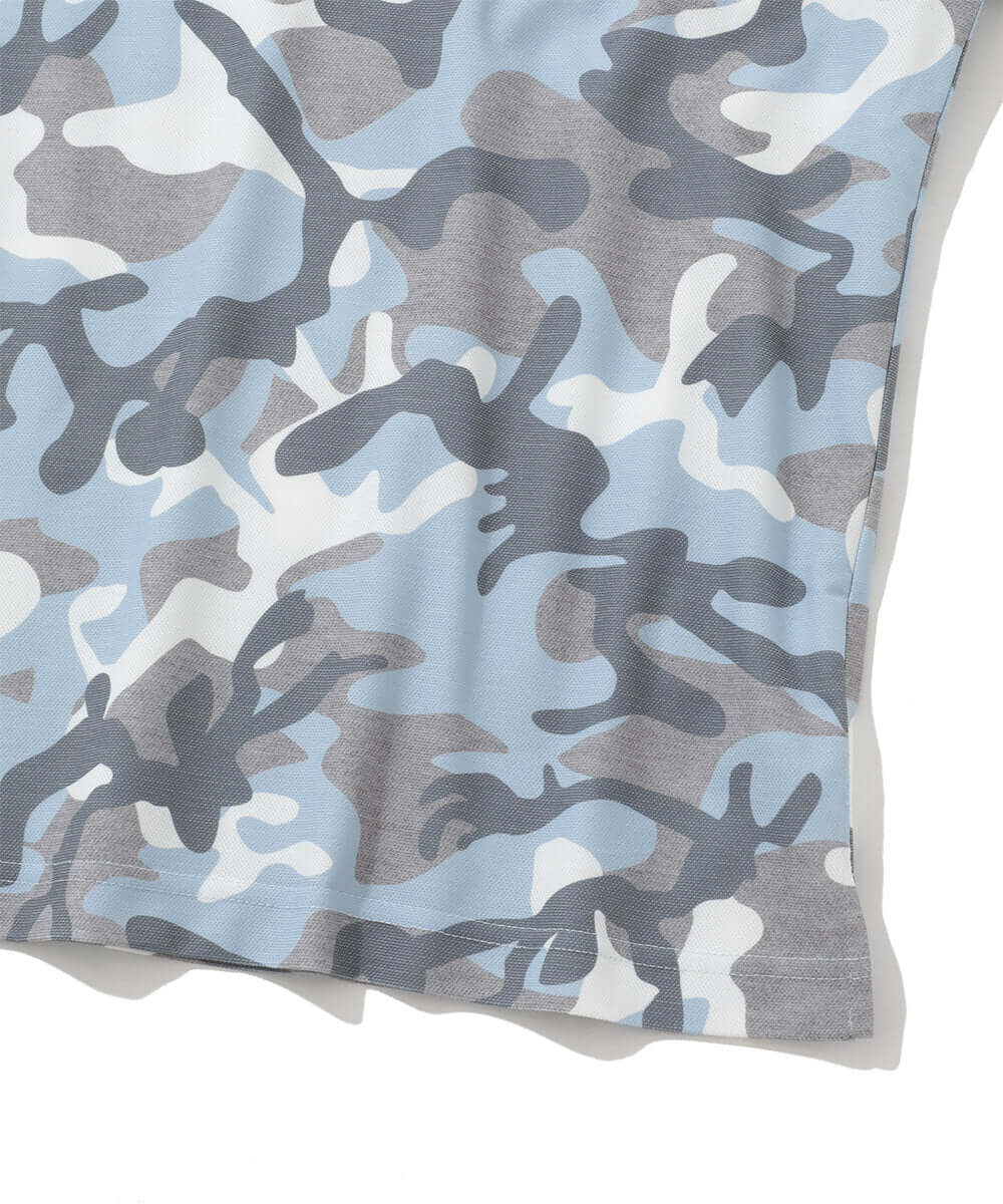 Gauge Camo Hybrid Polo | WOMEN