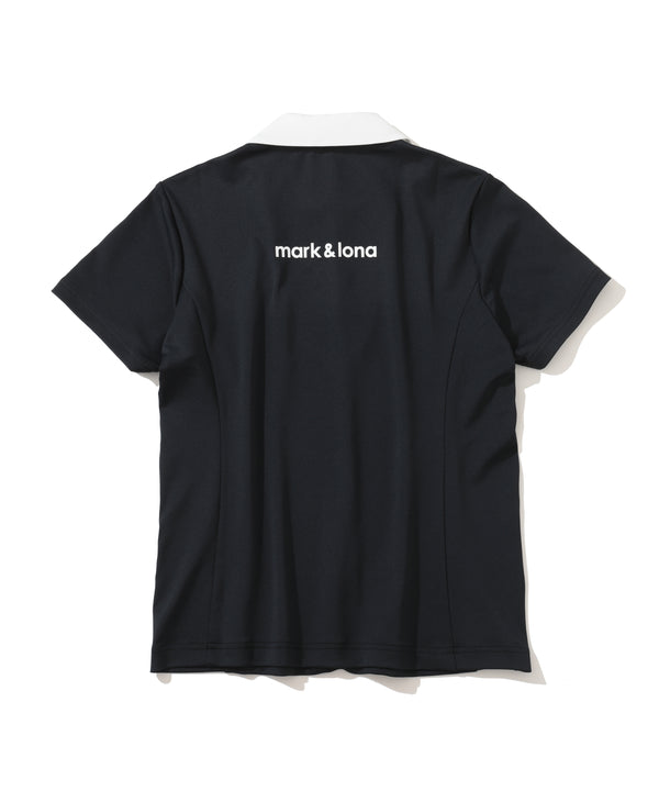 Noble Swarovski Zip Polo | WOMEN