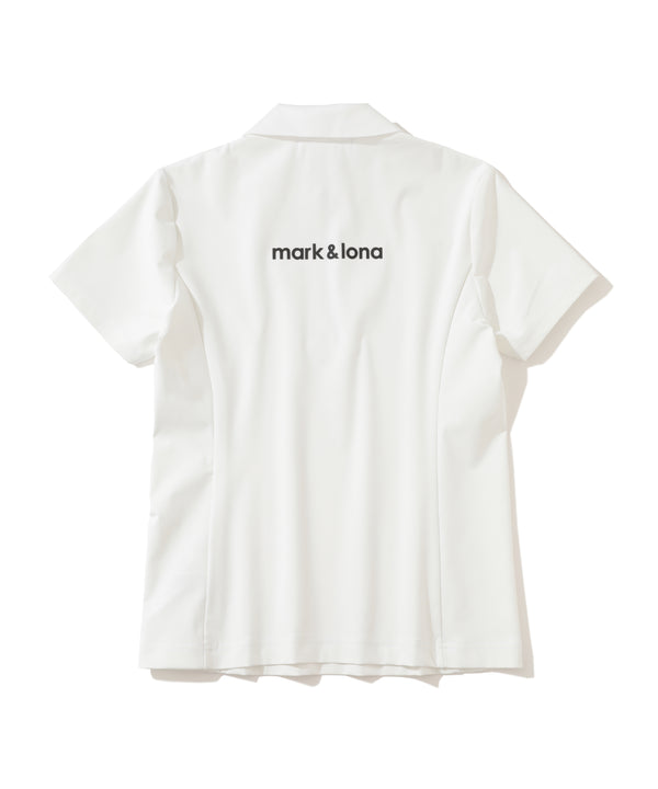 Noble Swarovski Zip Polo | WOMEN