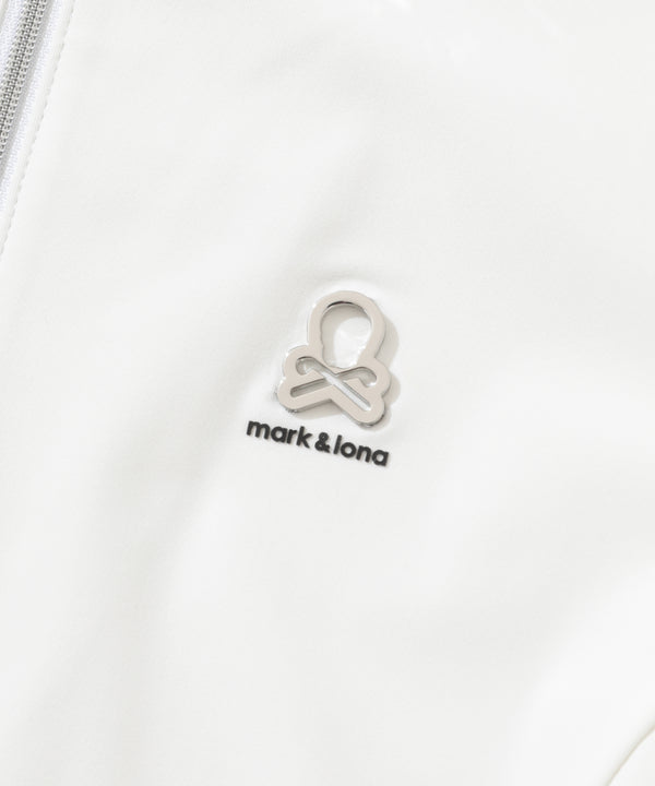 Noble Swarovski Zip Polo | WOMEN