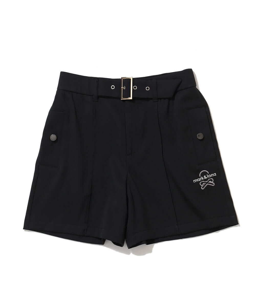 Lustra Belted Shorts | WOMEN
