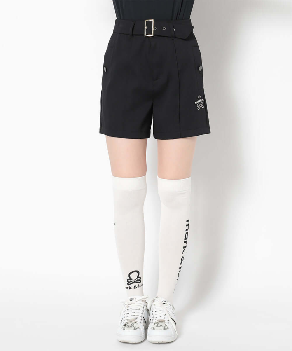 Lustra Belted Shorts | WOMEN