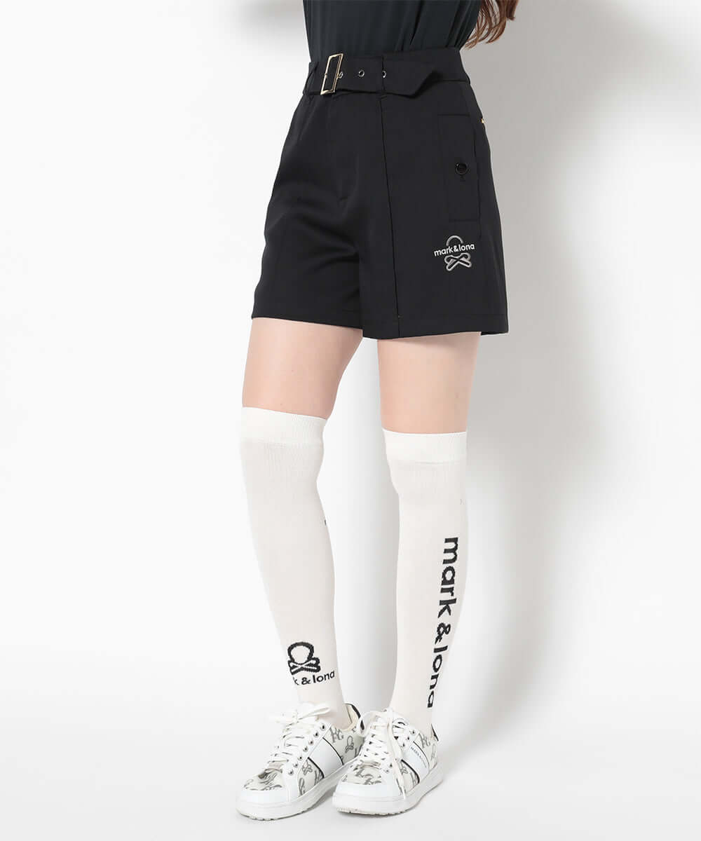 Lustra Belted Shorts | WOMEN