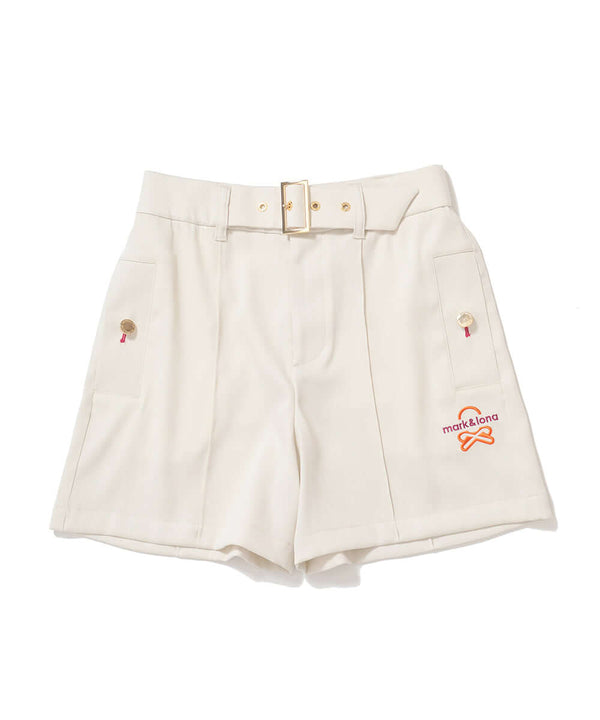 Lustra Belted Shorts | WOMEN