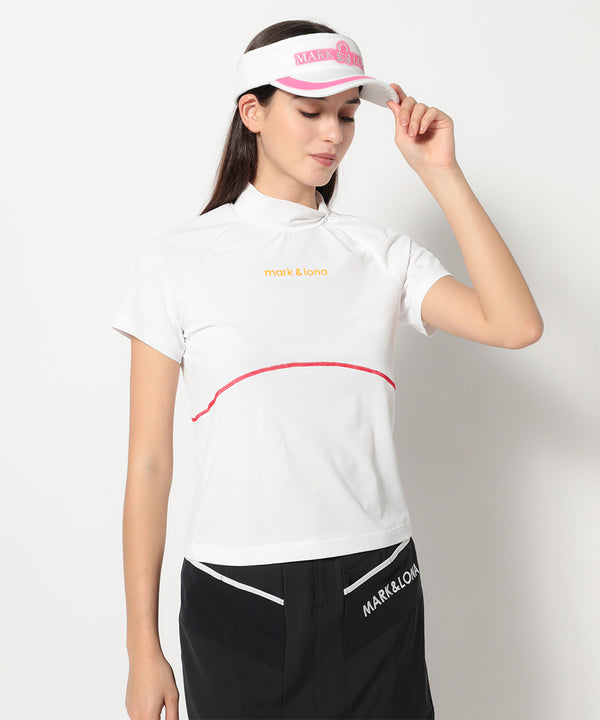 モデル:身長174cm,バスト77cm,ウエスト60cm,ヒップ88cm, 着用サイズM