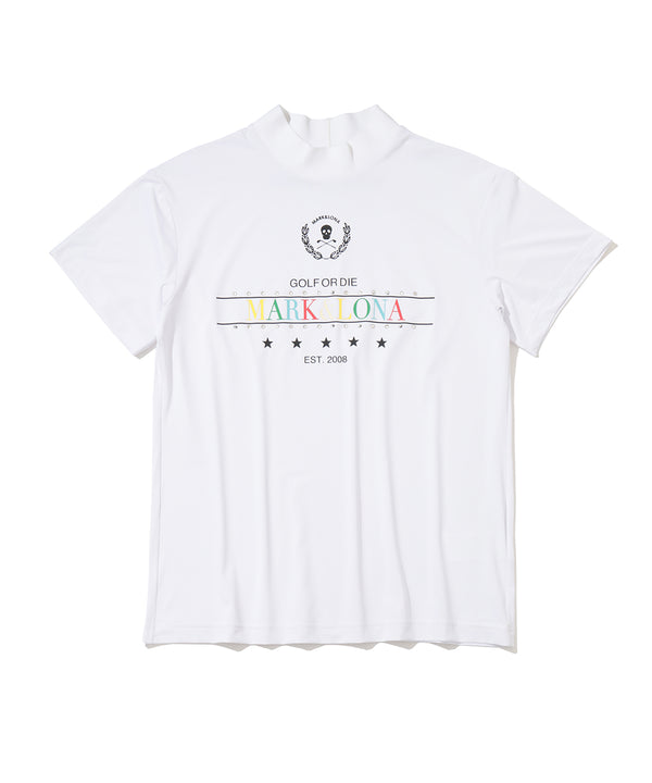 Mirage Crystal Mock Tee | WOMEN